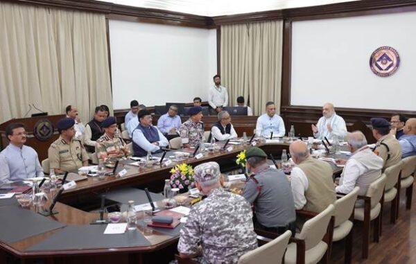 Amit Shah in Multi Agency Center